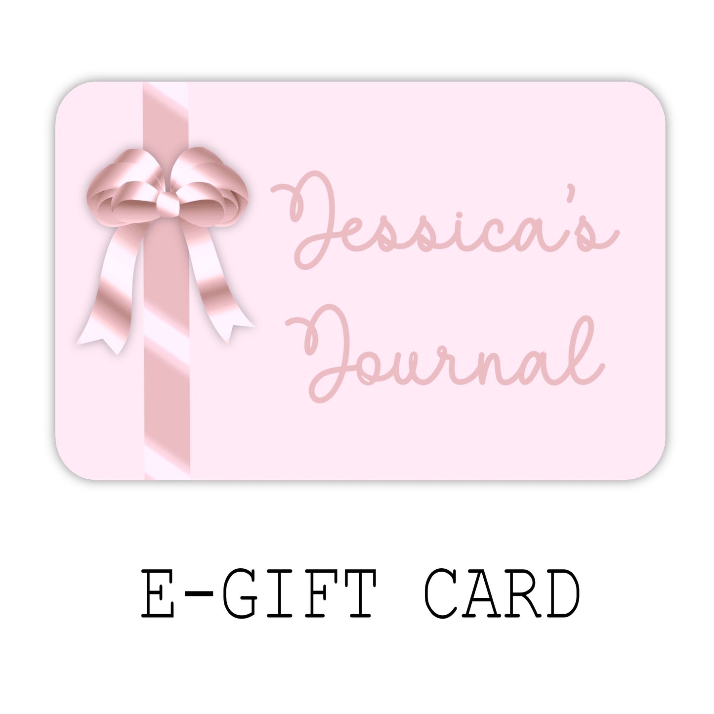 Jessica’s Journal e-Gift Card
