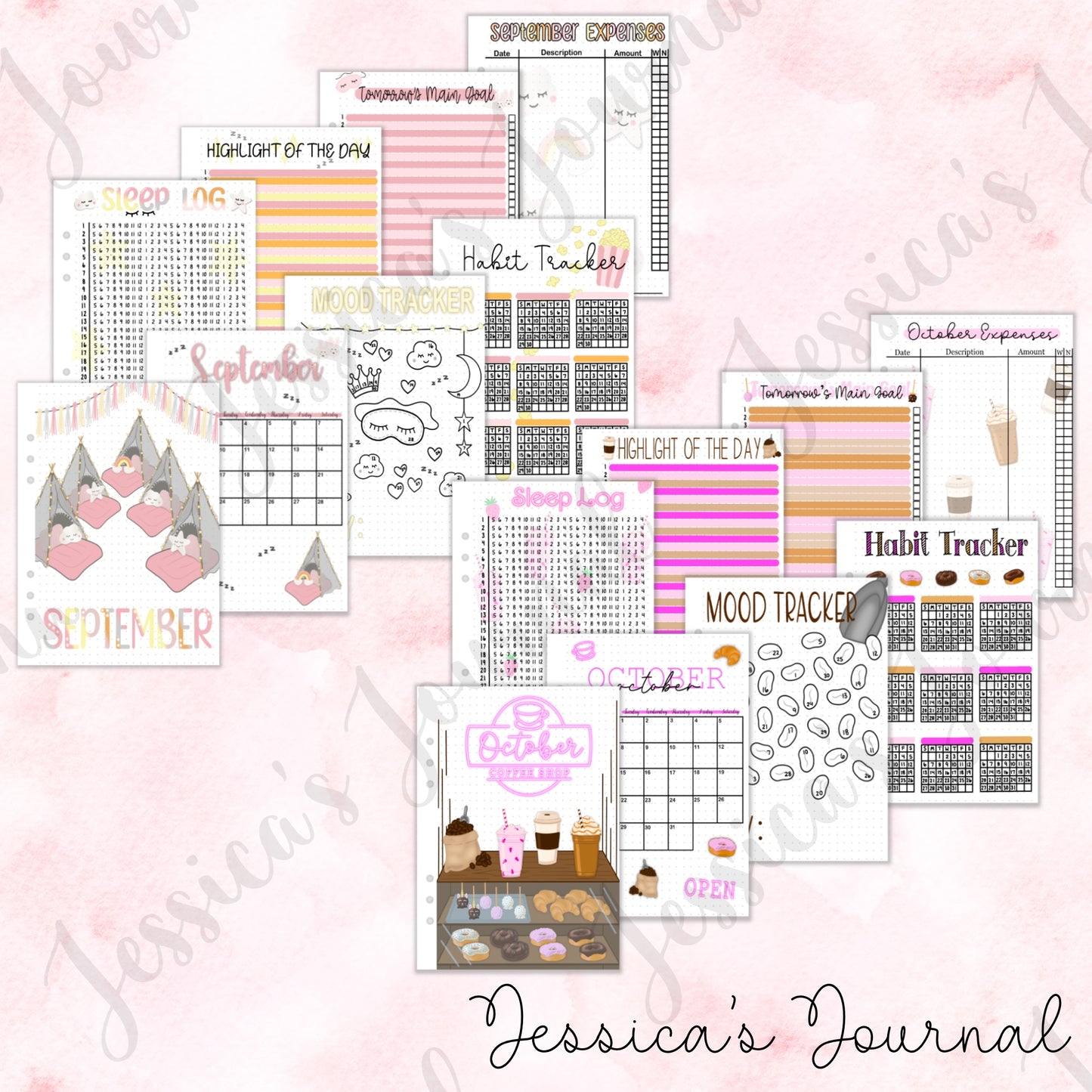 The Full Year Journal + Stationery Kit | Personalized Journal | 2024 Spreads | Stationery