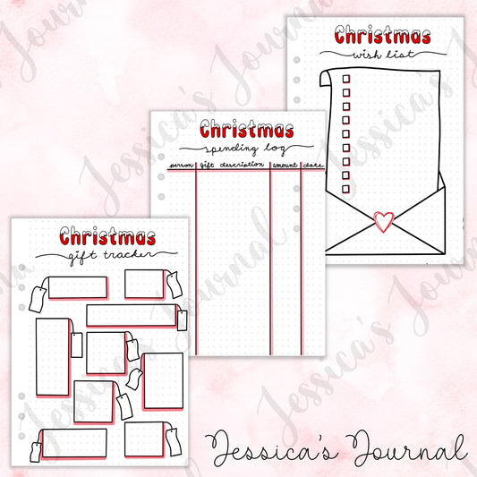 Christmas Pages Bundle | Journal Spreads