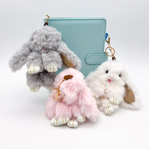 Plush Bunny Keychain
