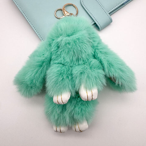 Plush Bunny Keychain