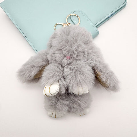 Plush Bunny Keychain