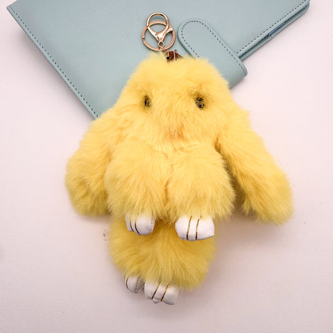 Plush Bunny Keychain