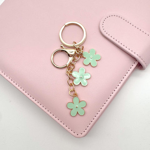 Flower Charm Keychain