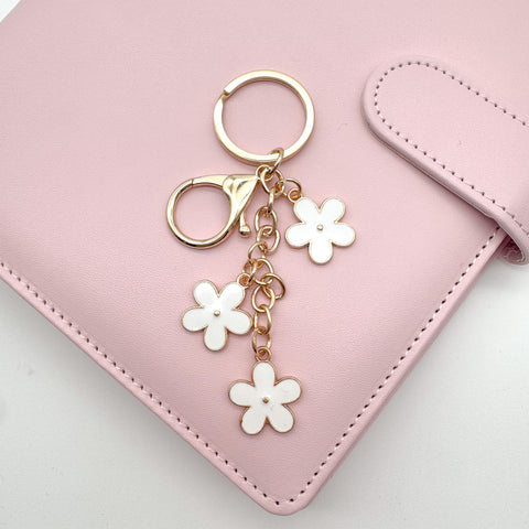 Flower Charm Keychain