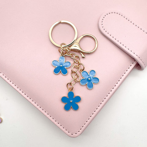 Flower Charm Keychain