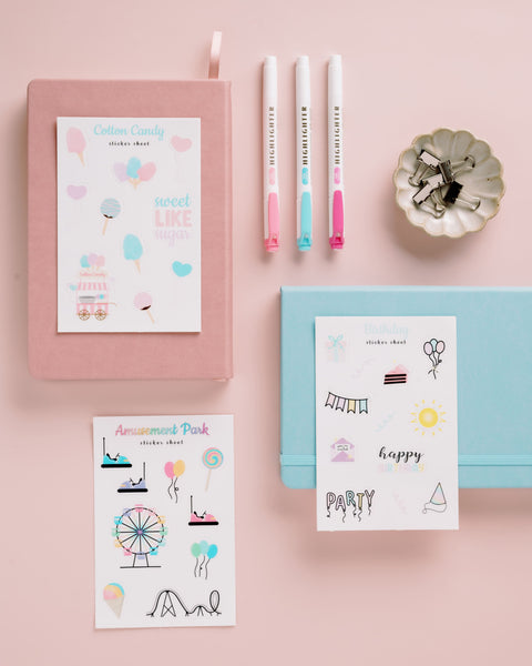 Amusement Park Sticker Sheet