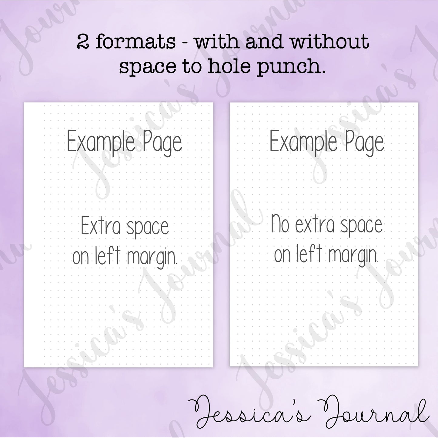 DIGITAL DOWNLOAD PDF Recipe Card | Journal Spread