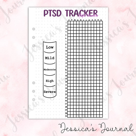 PTSD Tracker | Journal Spread