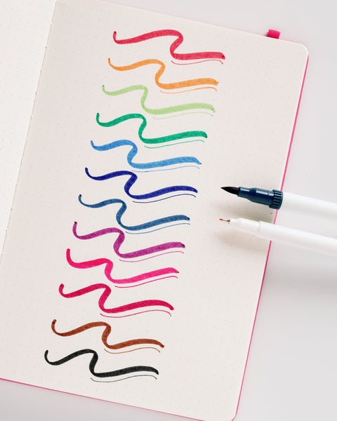 Double Ended Brush Pens