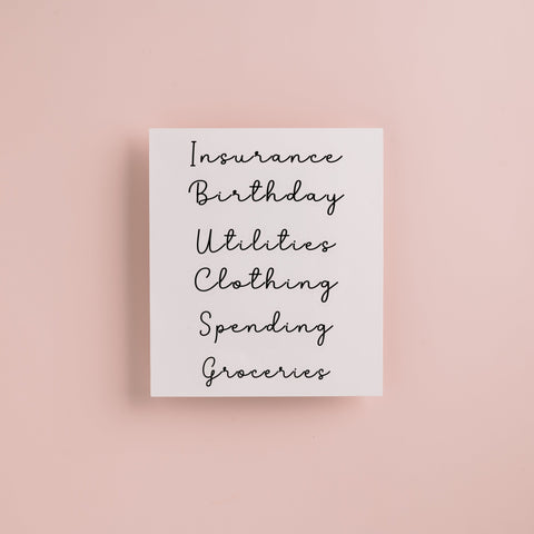 Envelope Labels