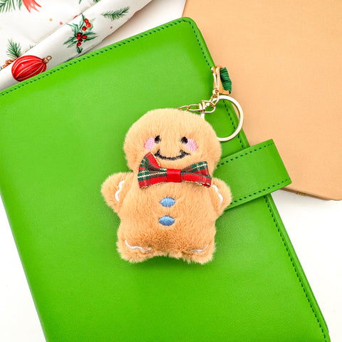 Christmas Pompom Keychain