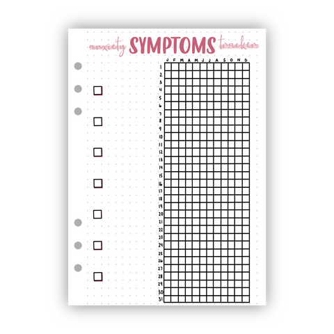 Anxiety Symptoms Tracker