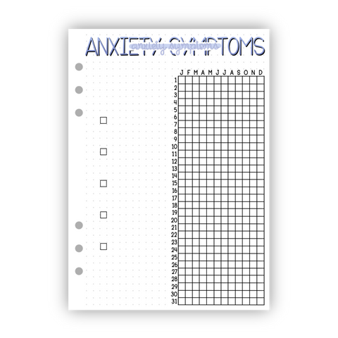 Anxiety Symptoms Tracker
