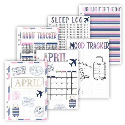 2026 Individual Monthly Pages