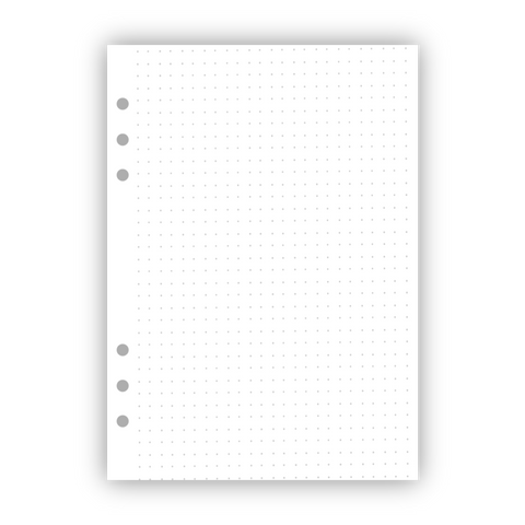 Blank Dot Grid Pages