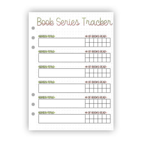 Book Series Tracker