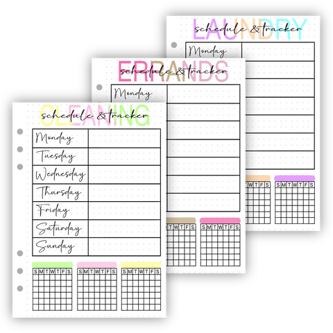 Chore Schedule & Tracker