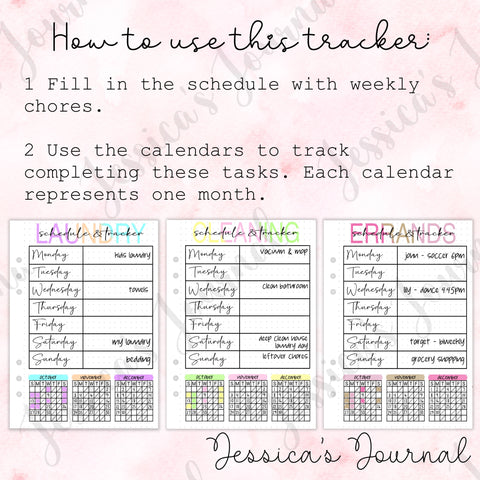 Chore Schedule & Tracker