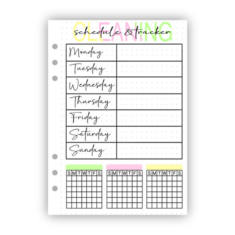 Chore Schedule & Tracker