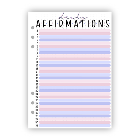 Daily Affirmations