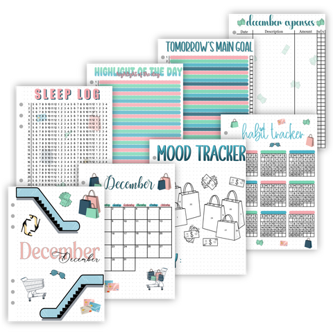 2025 Individual Monthly Pages