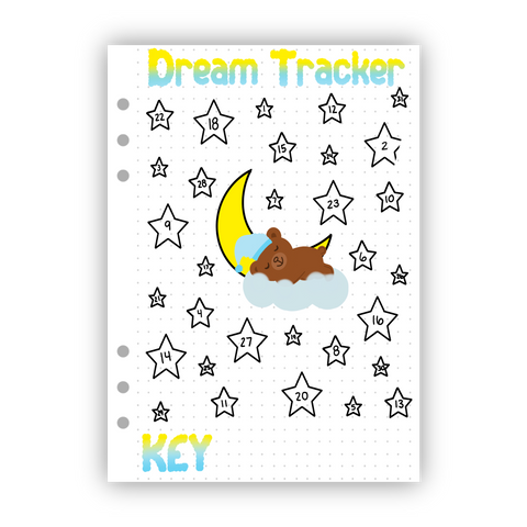 Monthly Dream Tracker