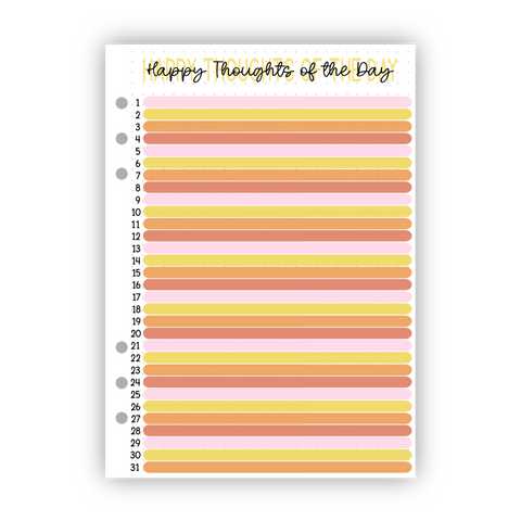 Happy Thoughts of the Day