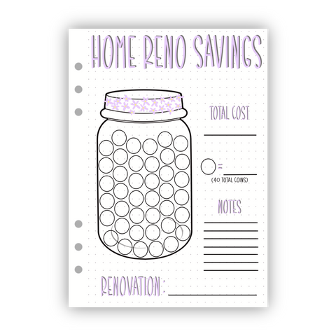 Home Renovation Savings