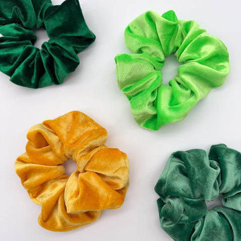 St. Patrick's Day Velvet XL Scrunchies