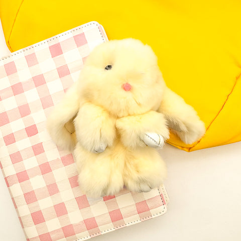 Plush Bunny Keychain