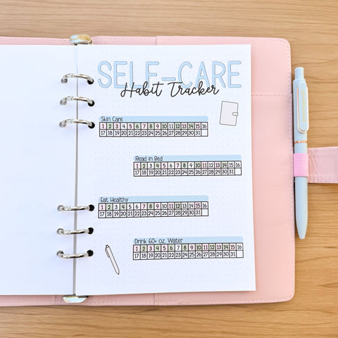 Self Care Habit Tracker