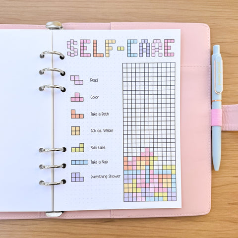 Self-Care Tetris