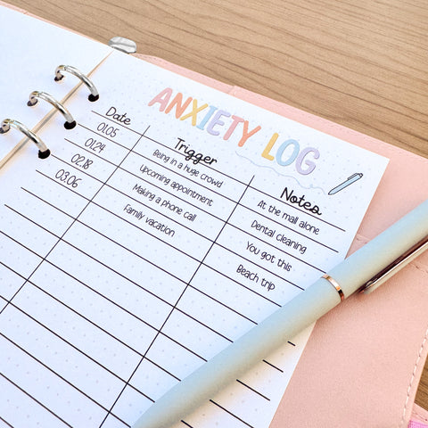 Anxiety Log