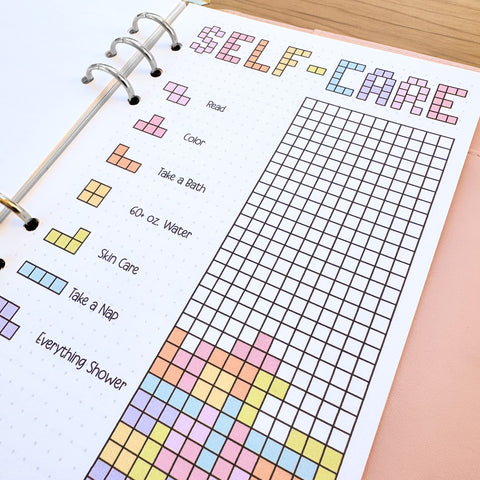 Self-Care Tetris