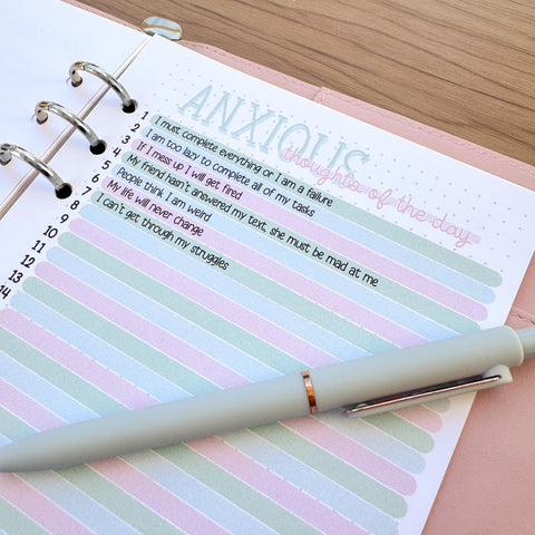 Anxious Thoughts of the Day