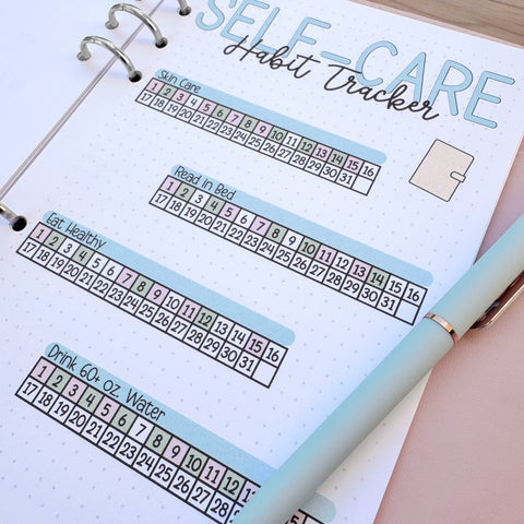 Self Care Habit Tracker