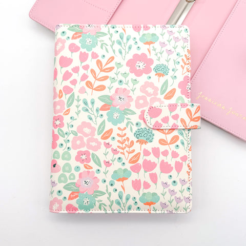 Watercolor Floral Self-Care Journal