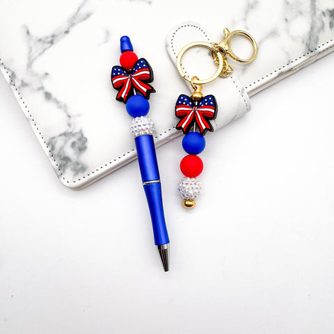 Patriotic Pen & Keychain