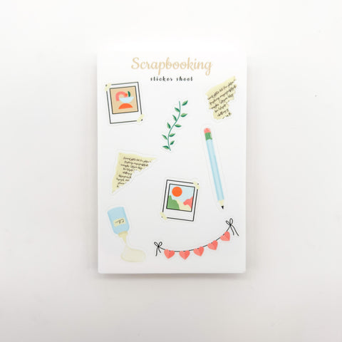 Scrapbooking Sticker Sheet