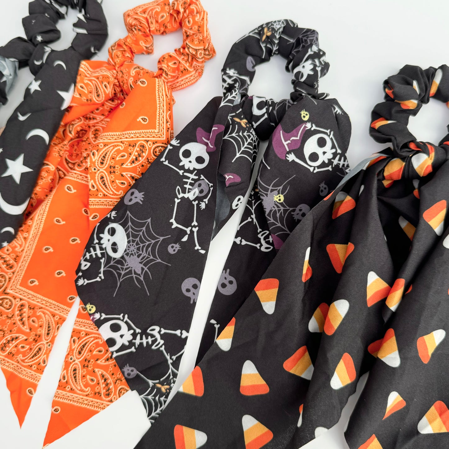 Halloween Scarf Scrunchie