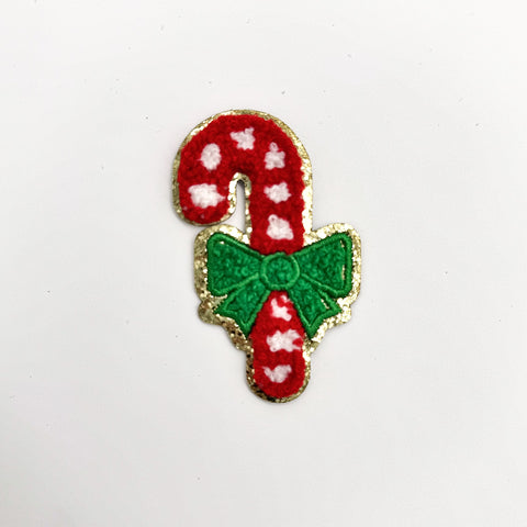 Christmas Chenille Adhesive Patch