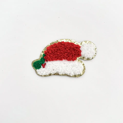 Christmas Chenille Adhesive Patch