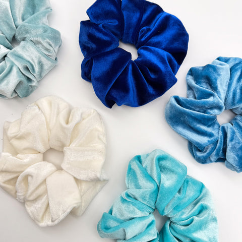 Winter Velvet Scrunchie