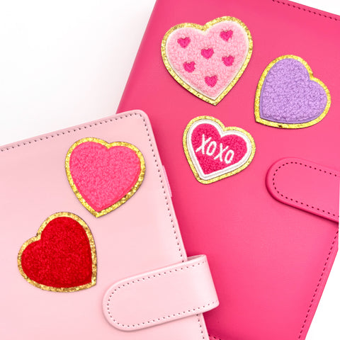 Valentine's Chenille Adhesive Patch