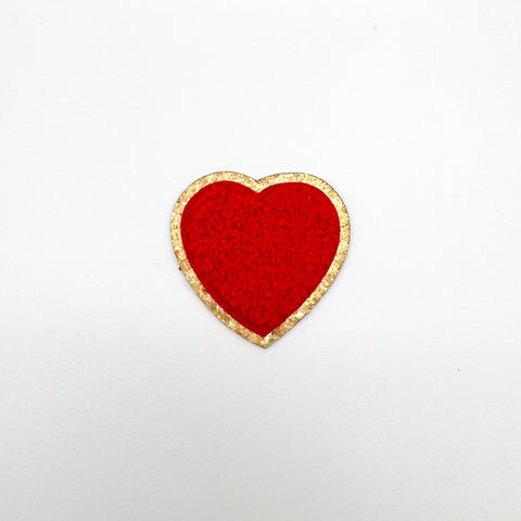 Valentine's Chenille Adhesive Patch