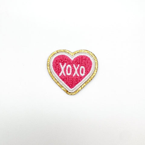 Valentine's Chenille Adhesive Patch