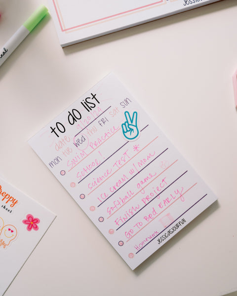 To Do List Notepad