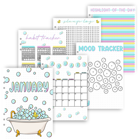 January 2027 | Bubble Bath