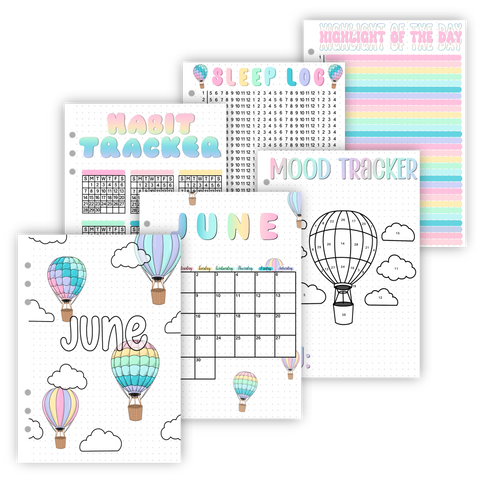 2026 Individual Monthly Pages